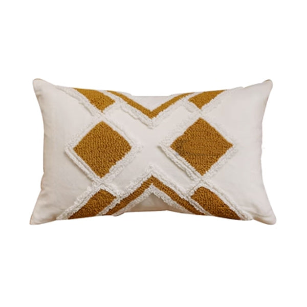 argyle boa cushion