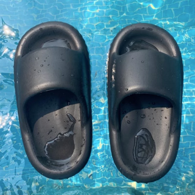 4color jagged rubber room shoes