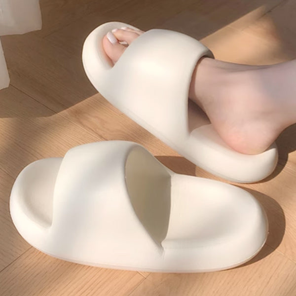 4color simple rubber room shoes