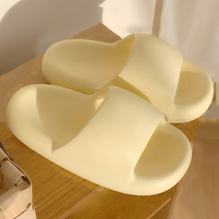 4color simple rubber room shoes