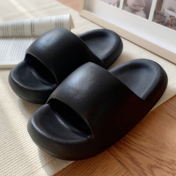 4color simple rubber room shoes