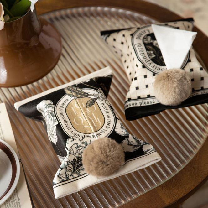 2design monotone flower tissue case