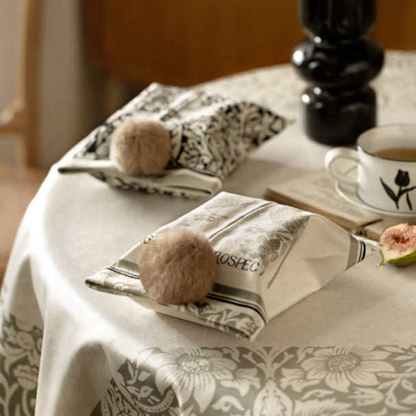 2design black bird tissue case