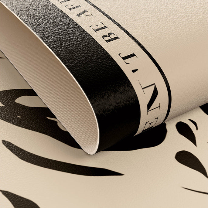 lost forest black shelf mat