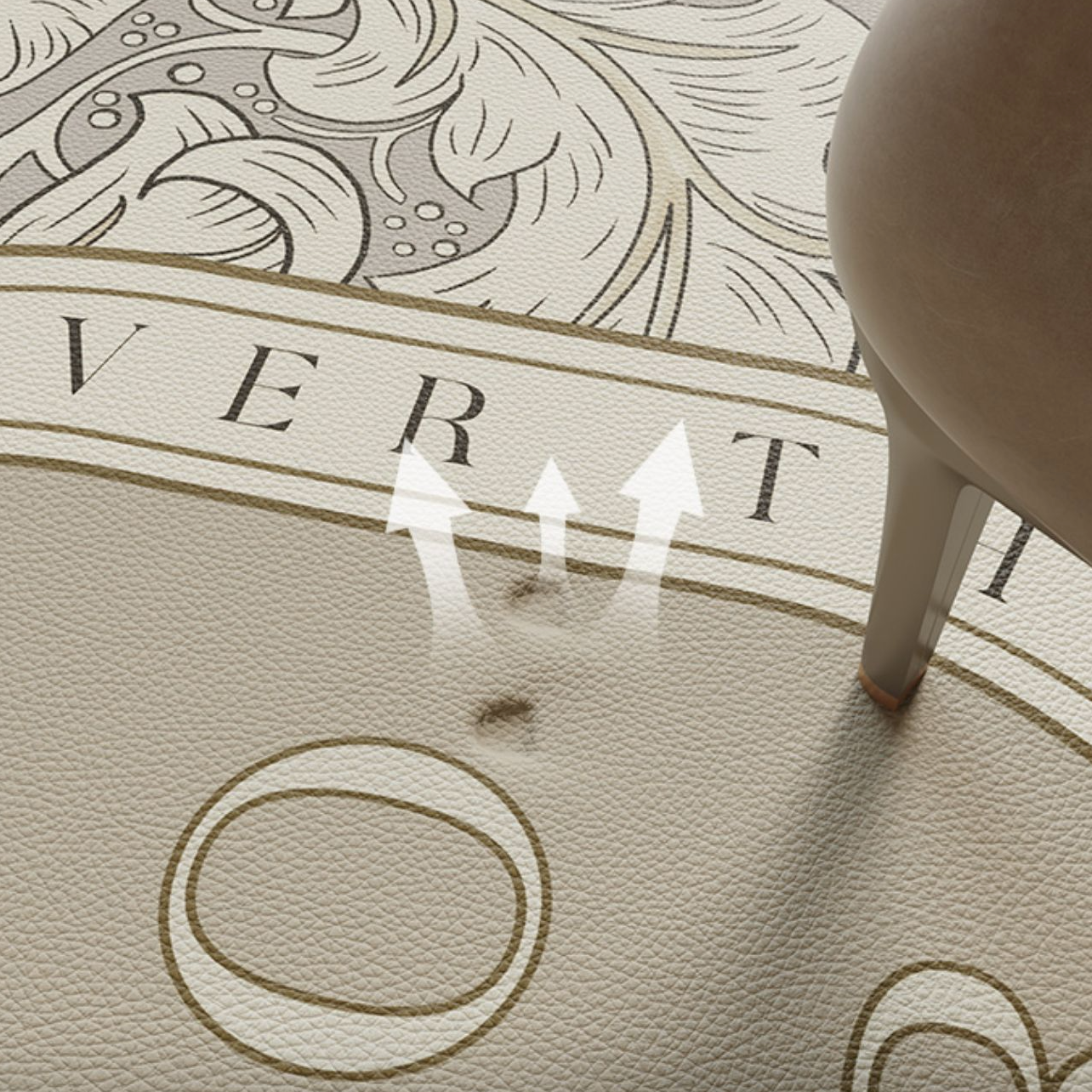 vigour luxury logo door mat