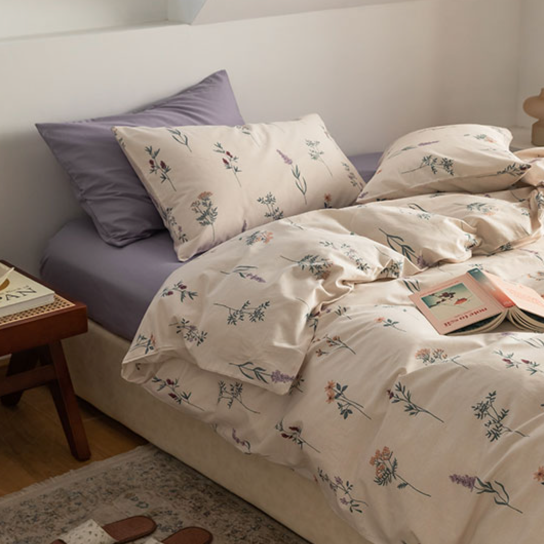 【ベストセラー】lavender bedlinen set