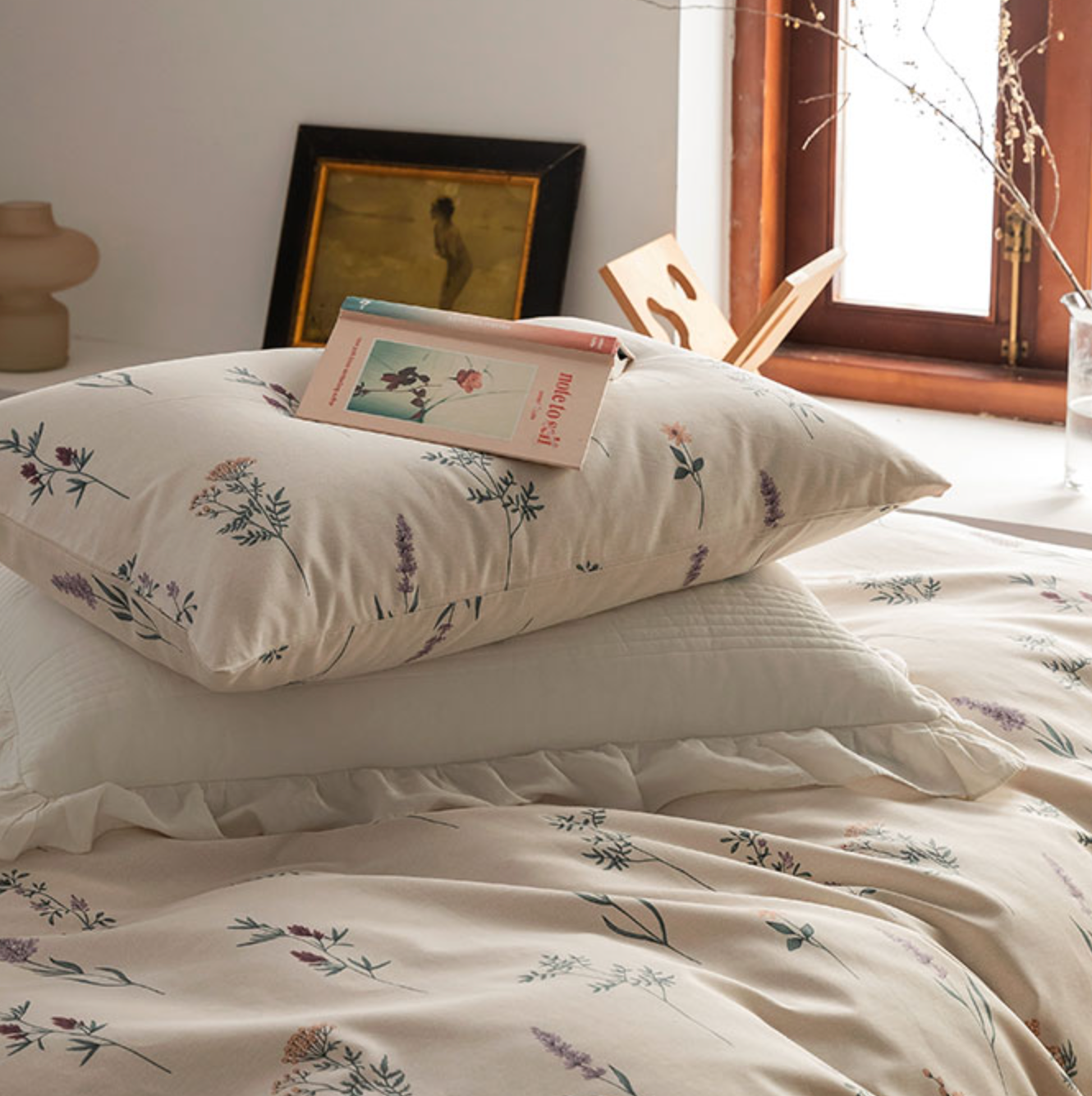 【ベストセラー】lavender bedlinen set