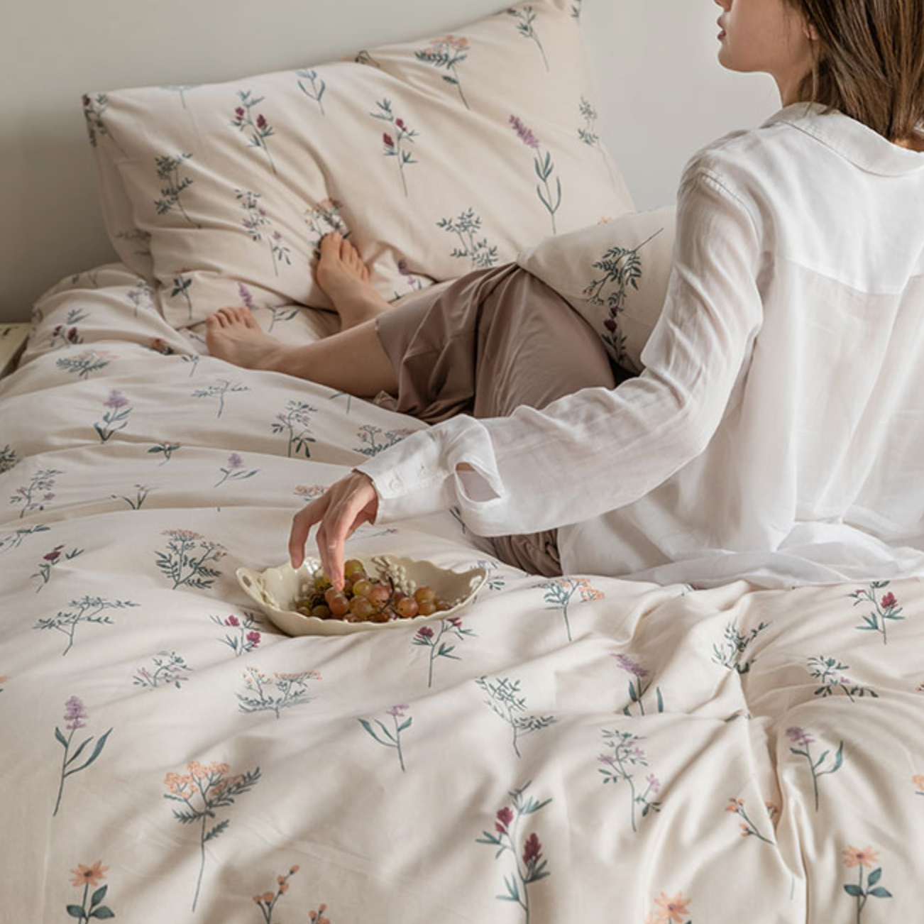 【ベストセラー】lavender bedlinen set