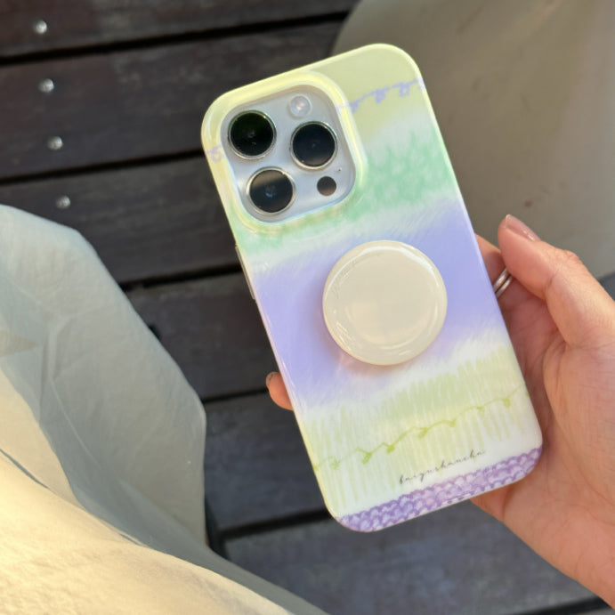 gradation graffiti iphone case