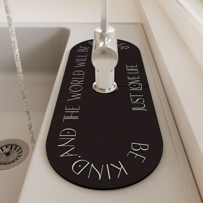 7design logo luxury drainage mat