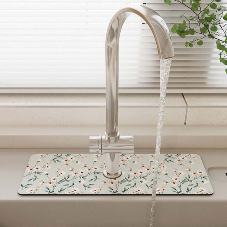 4design floral drainage mat