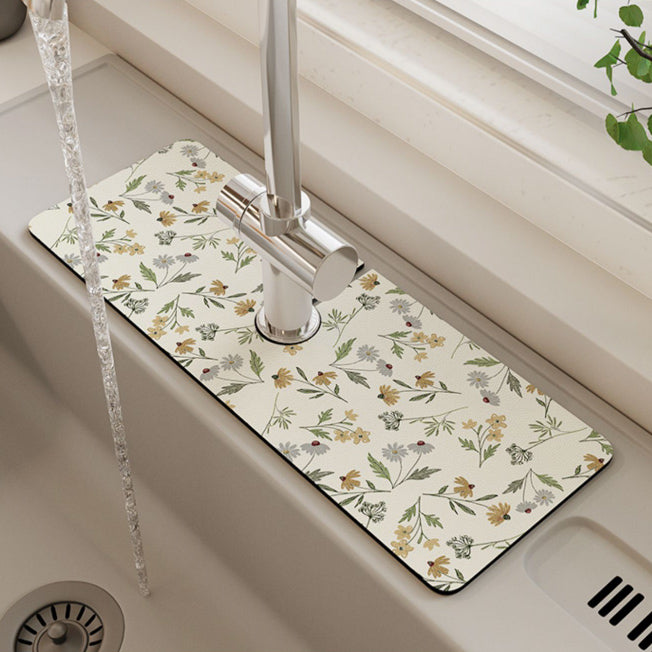 4design floral drainage mat