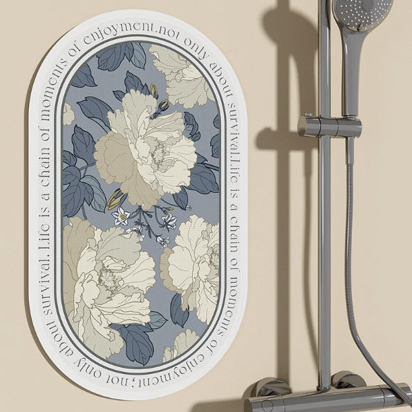 4design English garden bath mat