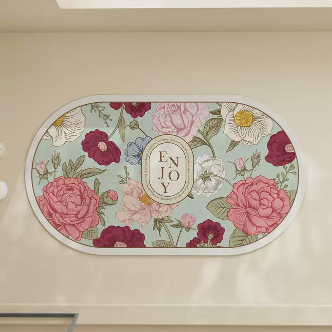 4design English garden bath mat