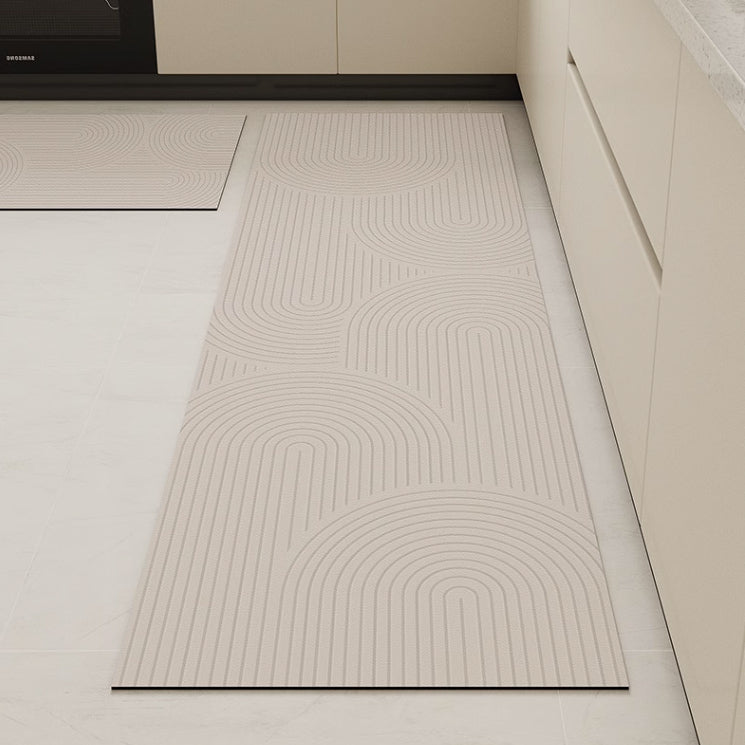 5design dark modern kitchen mat