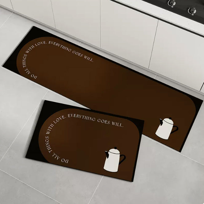 3design cooking mark kitchen mat
