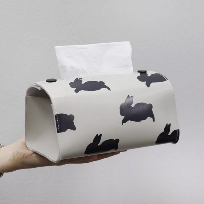 7design monotone leather tissue case