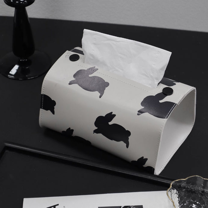 7design monotone leather tissue case