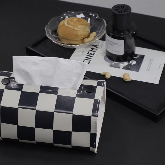 7design monotone leather tissue case