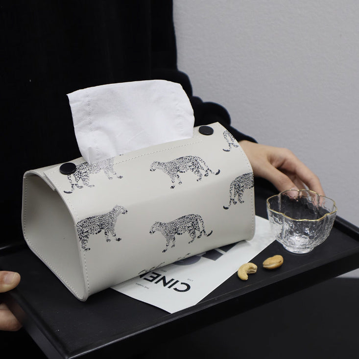 7design monotone leather tissue case