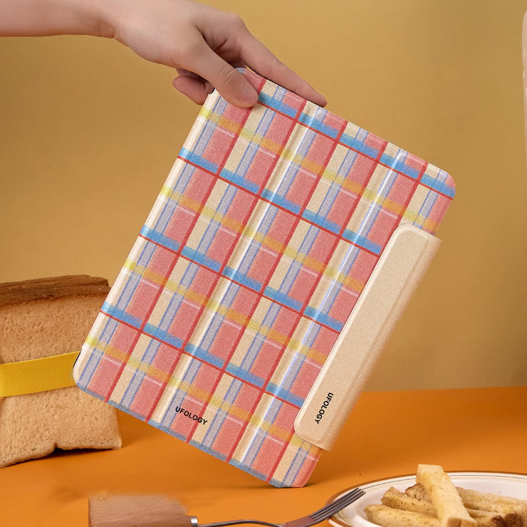 girly check iPad case
