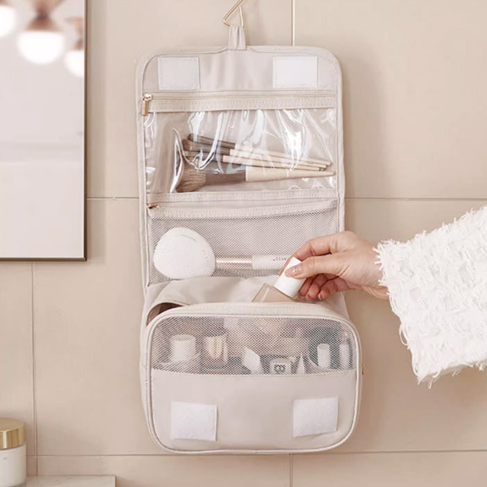 4color suitcase travel pouch set