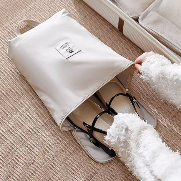 4color suitcase travel pouch set