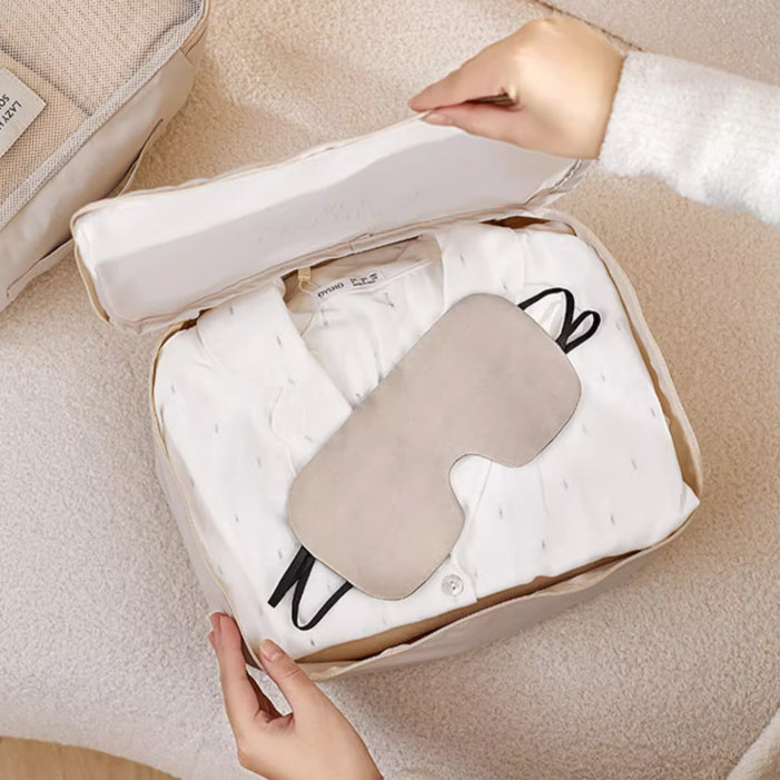 4color suitcase travel pouch set