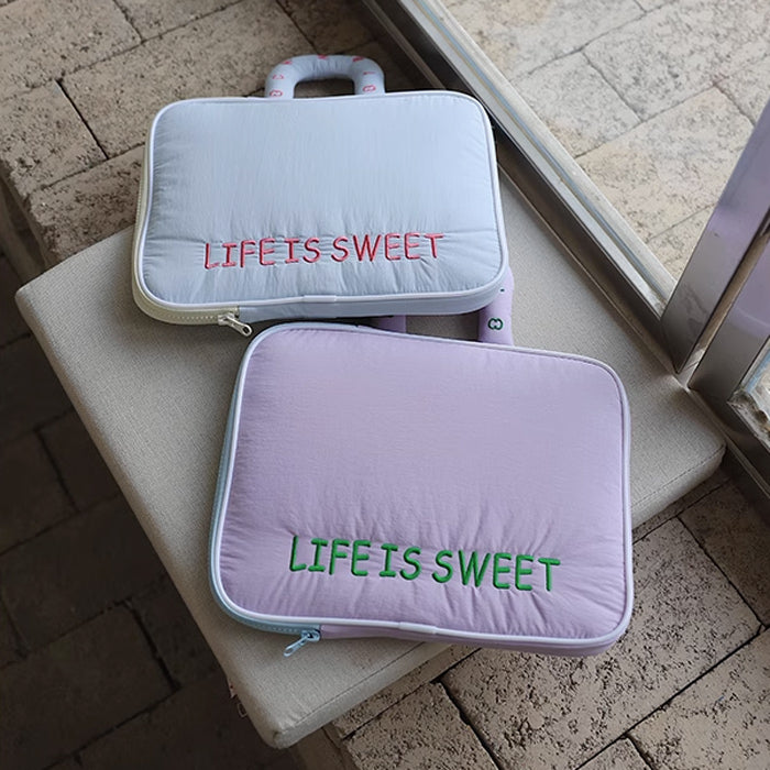 4color sweet logo iPad & PC bag