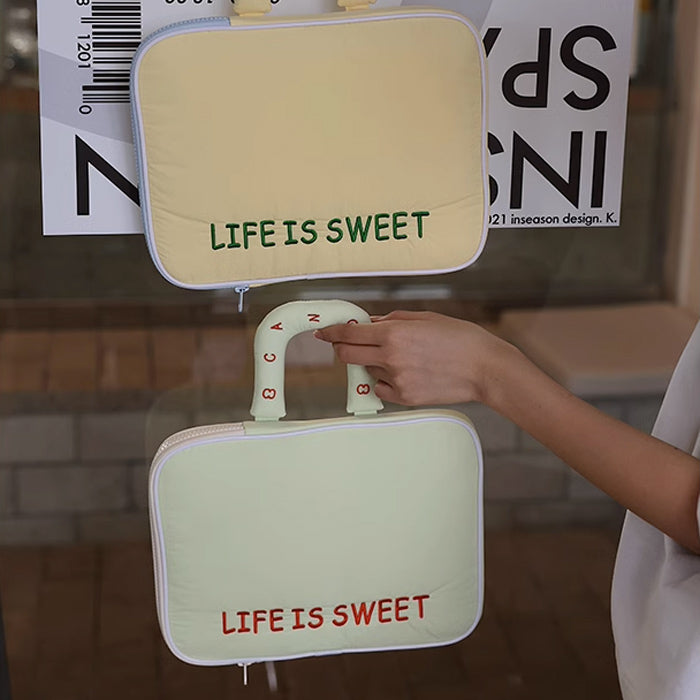 4color sweet logo iPad & PC bag