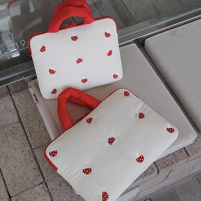 2color mushroom iPad & PC bag