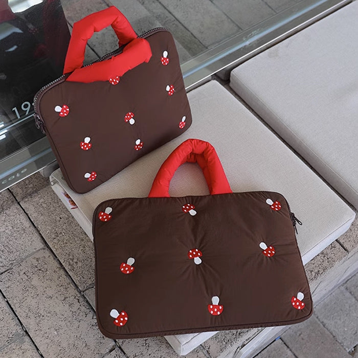 2color mushroom iPad & PC bag