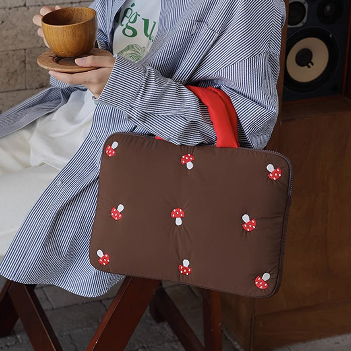 2color mushroom iPad & PC bag