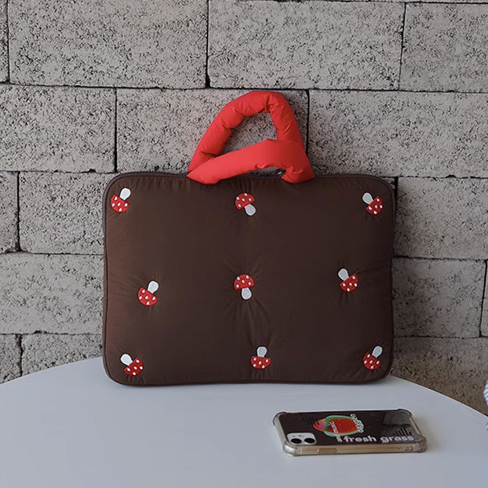 2color mushroom iPad & PC bag