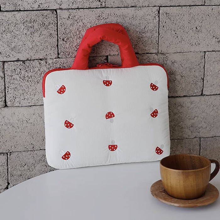 2color mushroom iPad & PC bag
