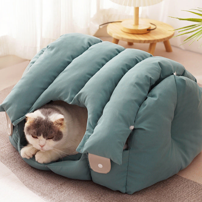 2color dome cushion bed