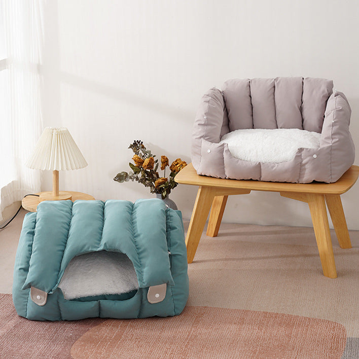 2color dome cushion bed