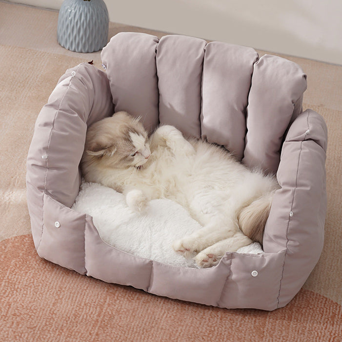 2color dome cushion bed