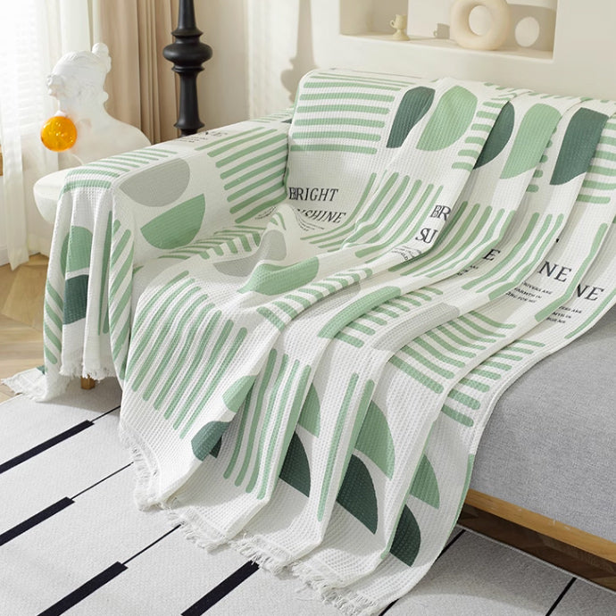 6color half circle summer sofa cover