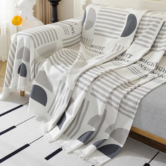 6color half circle summer sofa cover