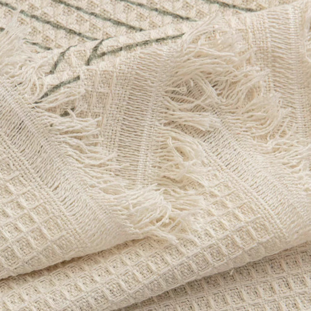 18design casual fringe sofa cover