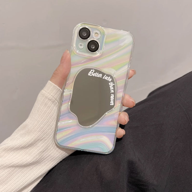 aurora mirror iPhone case