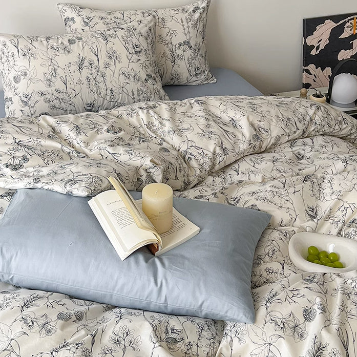 4color botanical bedlinen set