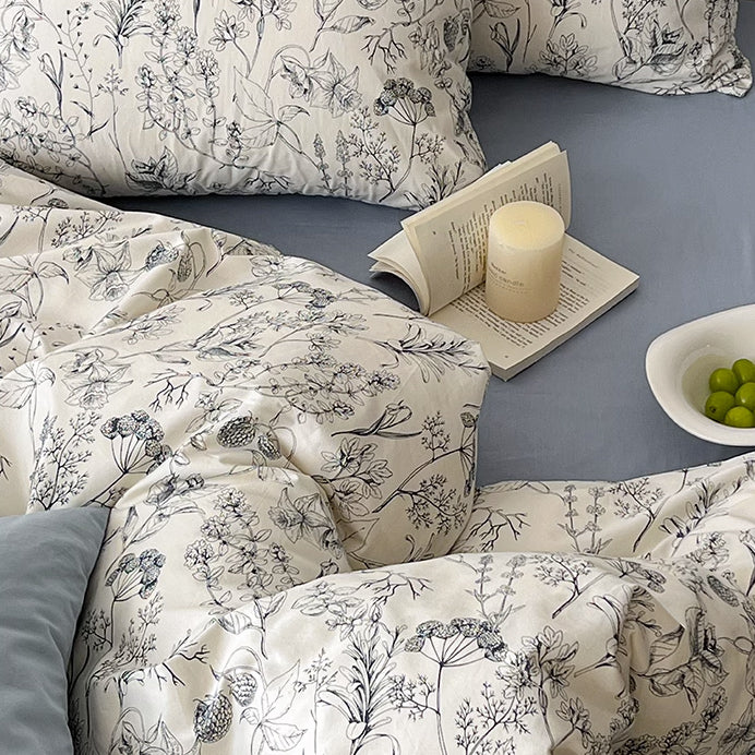 4color botanical bedlinen set