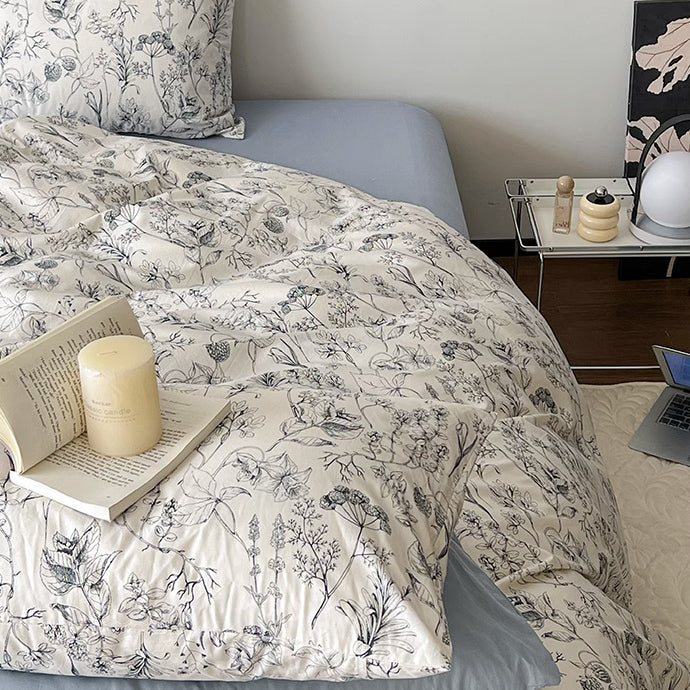 4color botanical bedlinen set