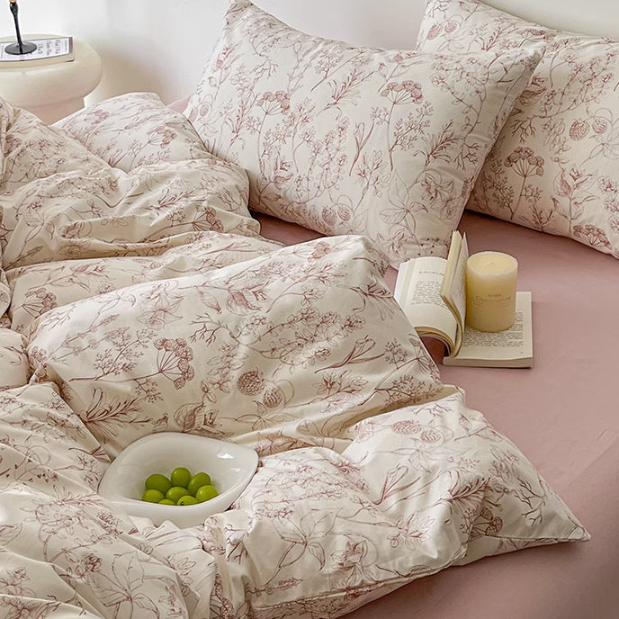 4color botanical bedlinen set