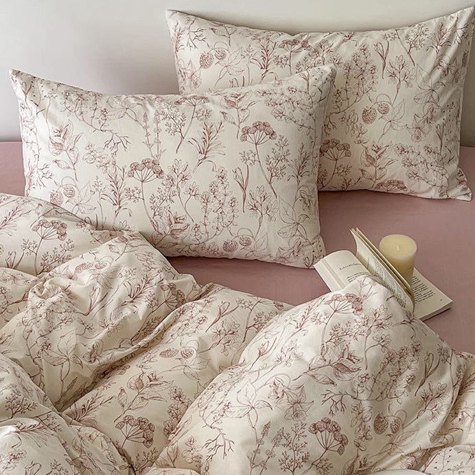 4color botanical bedlinen set