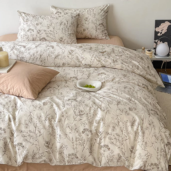 4color botanical bedlinen set