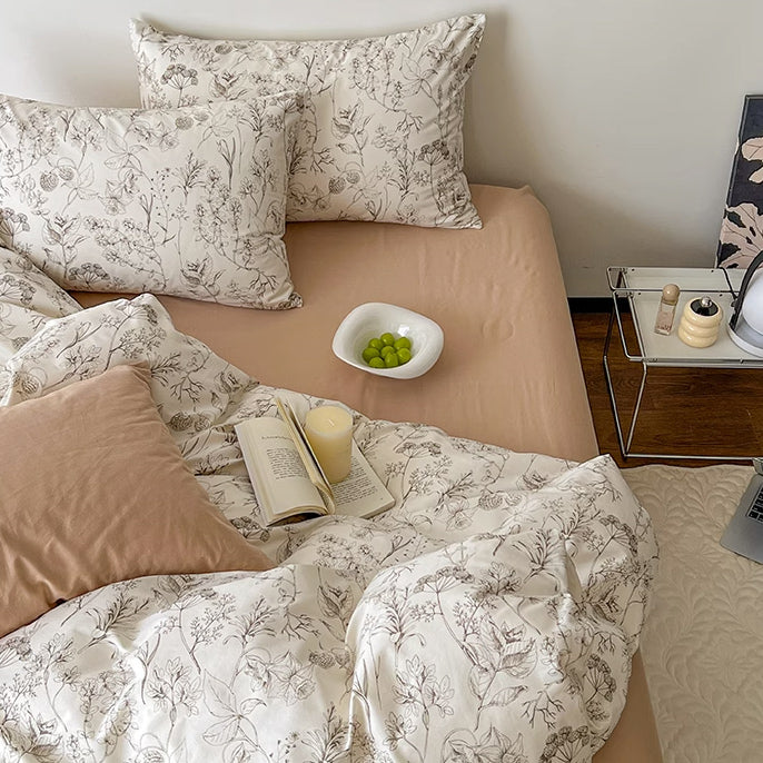 4color botanical bedlinen set