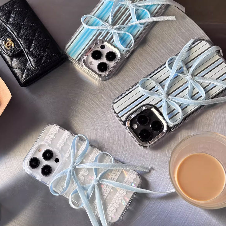 4design lace ribbon iPhone case